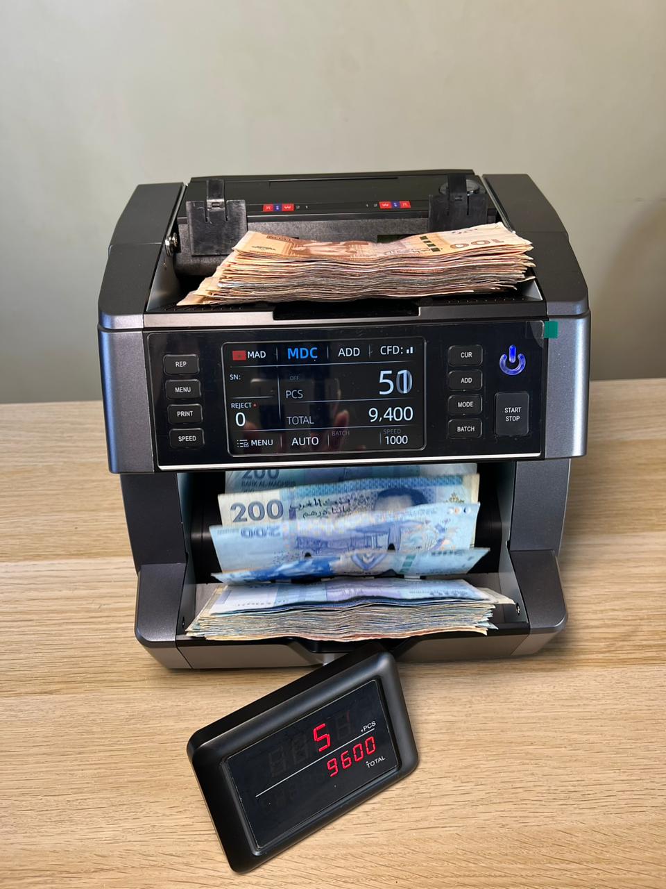 COMPTEUSE DE BILLETS MAROC MIX